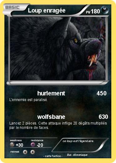 Pokemon Loup enragée