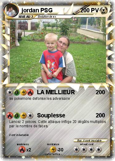 Pokemon jordan PSG