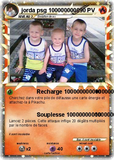 Pokemon jorda psg 1000000000