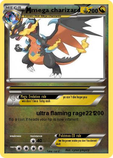 Pokemon mega charizard