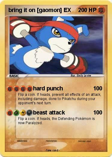 Pokemon bring it on [gaomon] EX