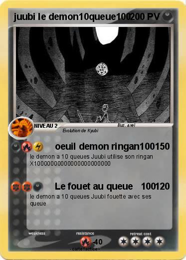 Pokemon juubi le demon10queue100