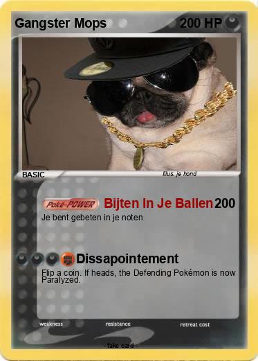 Pokemon Gangster Mops