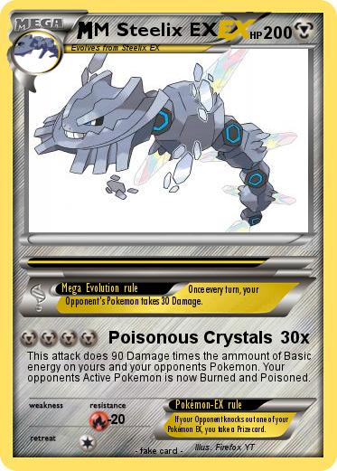 Pokemon M Steelix EX