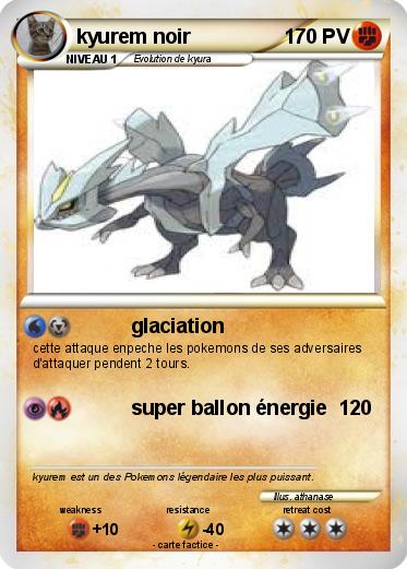 Pokemon kyurem noir