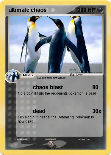 Pokemon ultimate chaos