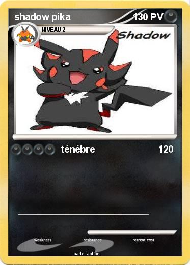 Pokemon shadow pika