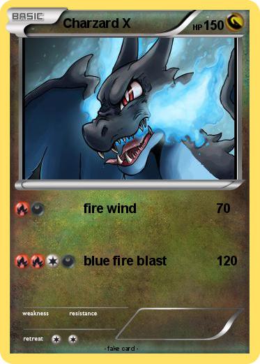Pokemon Charzard X