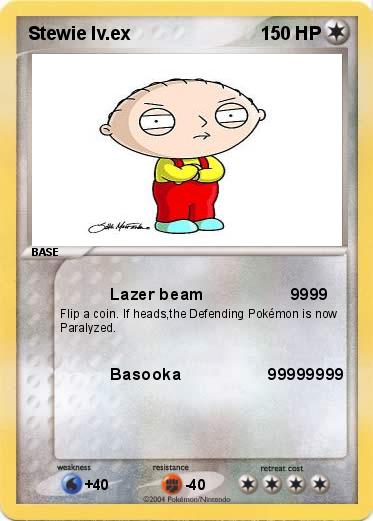 Pokemon Stewie lv.ex