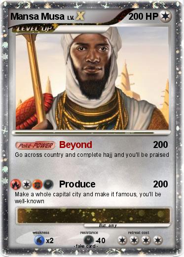 Pokemon Mansa Musa
