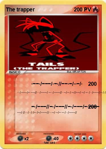 Pokemon The trapper