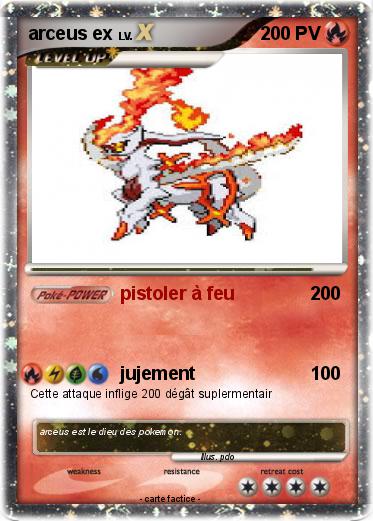 Pokemon arceus ex
