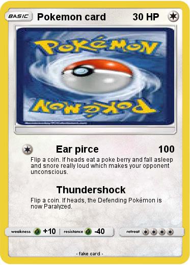 Pokemon Pokemon card