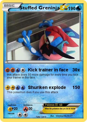 Pokemon Stuffed Greninja