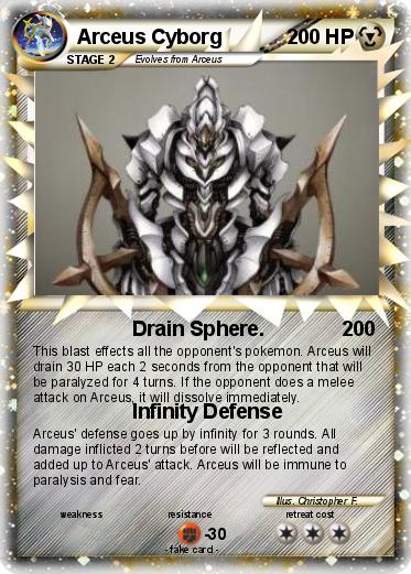 Pokemon Arceus Cyborg