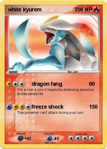 Pokemon white kyurem