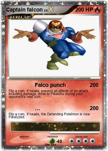 Pokemon Captain falcon