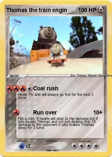 Pokemon Thomas the train engin