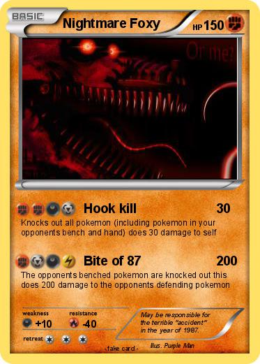 Pokemon Nightmare Foxy