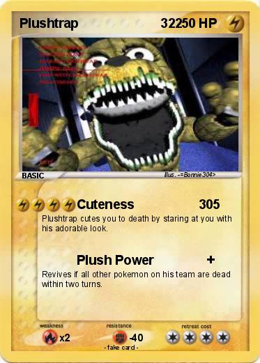 Pokemon Plushtrap                       322