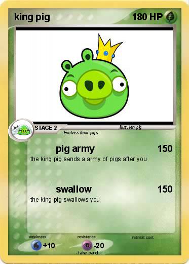 Pokemon king pig