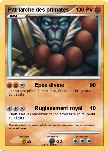 Pokemon Patriarche des primates