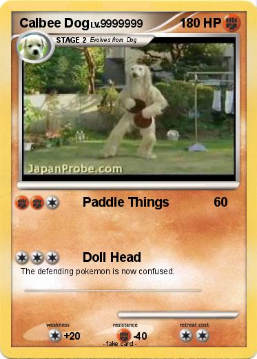 Pokemon Calbee Dog