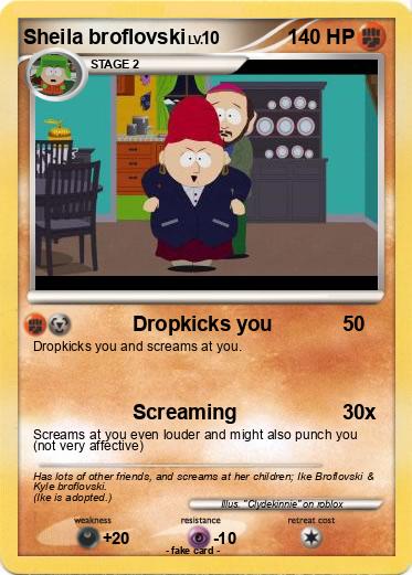 Pokemon Sheila broflovski