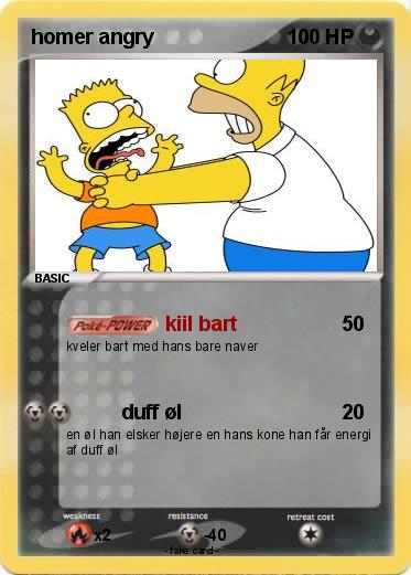 Pokemon homer angry