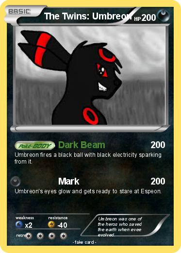 Pokemon The Twins: Umbreon