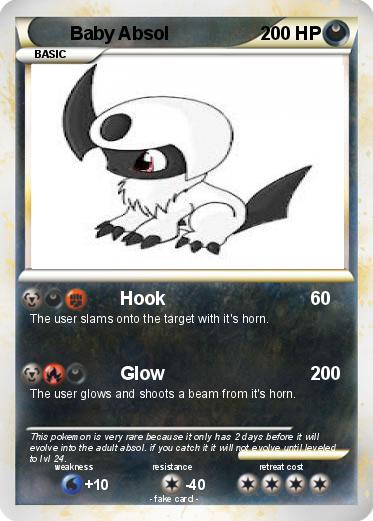 Pokemon Baby Absol