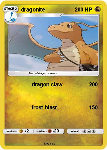 Pokemon dragonite