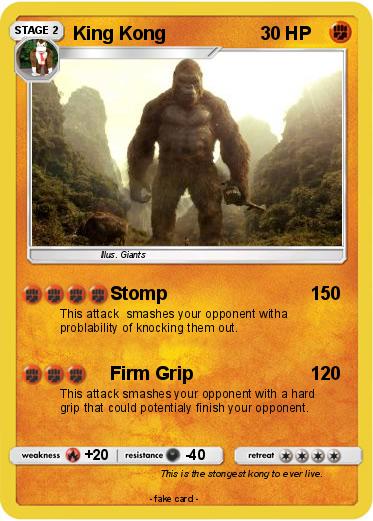 Pokemon King Kong