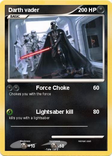 Pokemon Darth vader