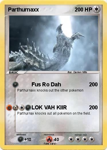 Pokemon Parthurnaxx