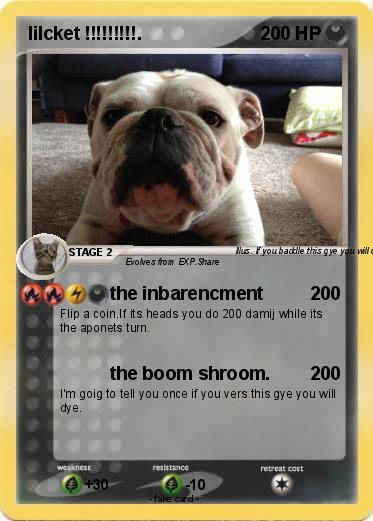 Pokemon lilcket !!!!!!!!!.