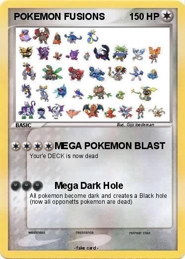 Pokemon POKEMON FUSIONS
