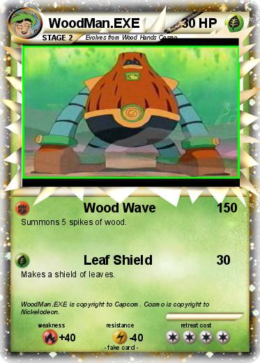 Pokemon WoodMan.EXE