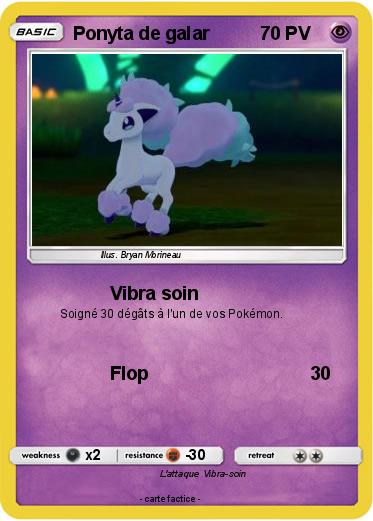 Pokemon Ponyta de galar