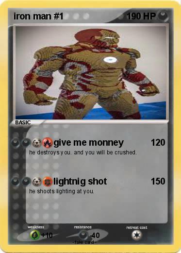 Pokemon iron man #1