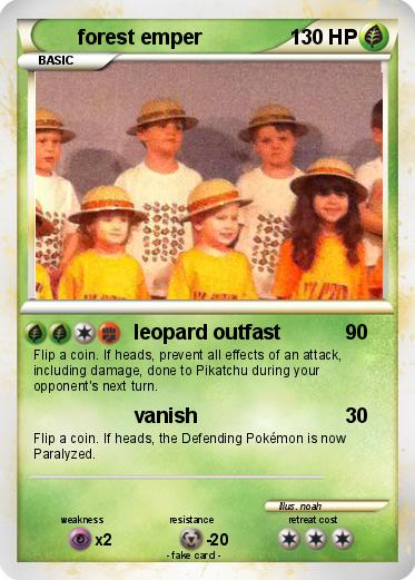 Pokemon forest emper