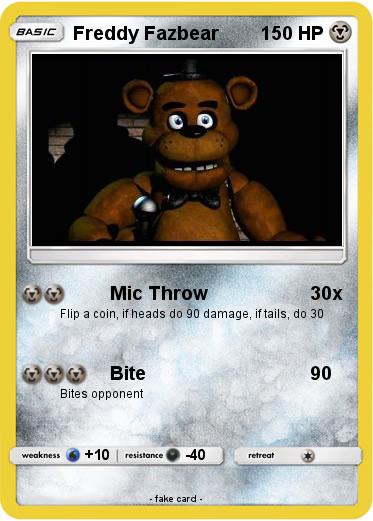 Pokemon Freddy Fazbear