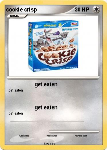 Pokemon cookie crisp