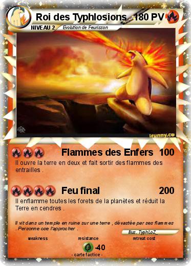 Pokemon Roi des Typhlosions