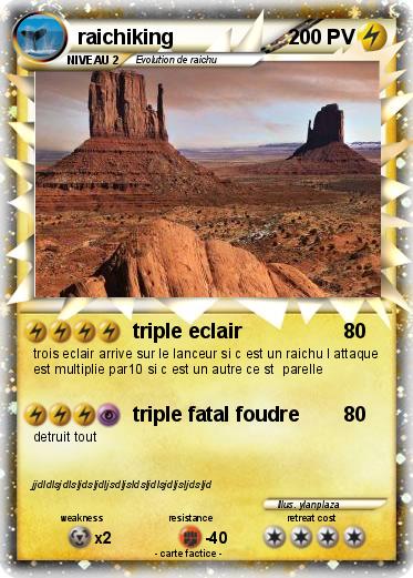 Pokemon raichiking