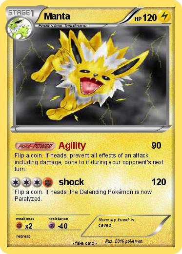 Pokemon Manta
