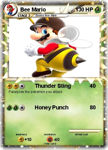 Pokemon Bee Mario
