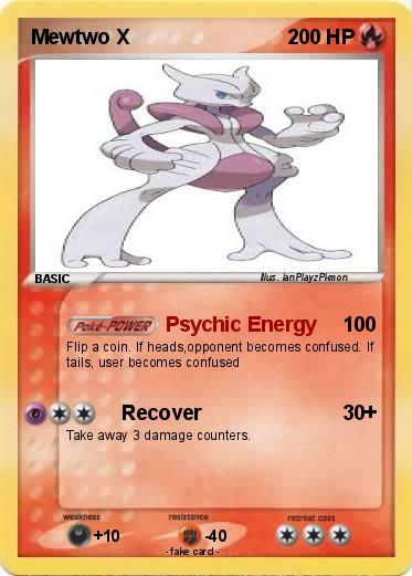 Pokemon Mewtwo X