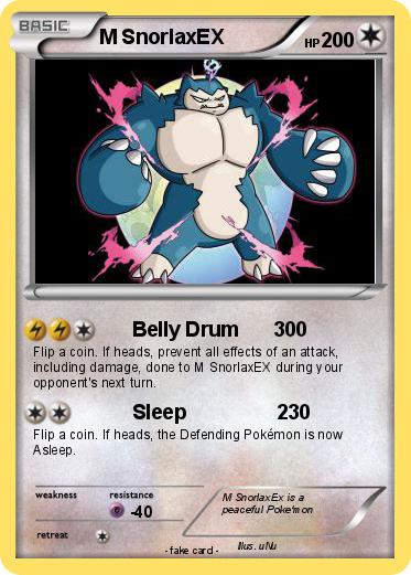 Pokemon M SnorlaxEX