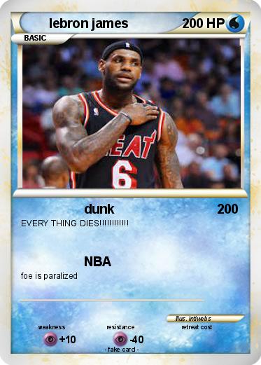 Pokemon lebron james